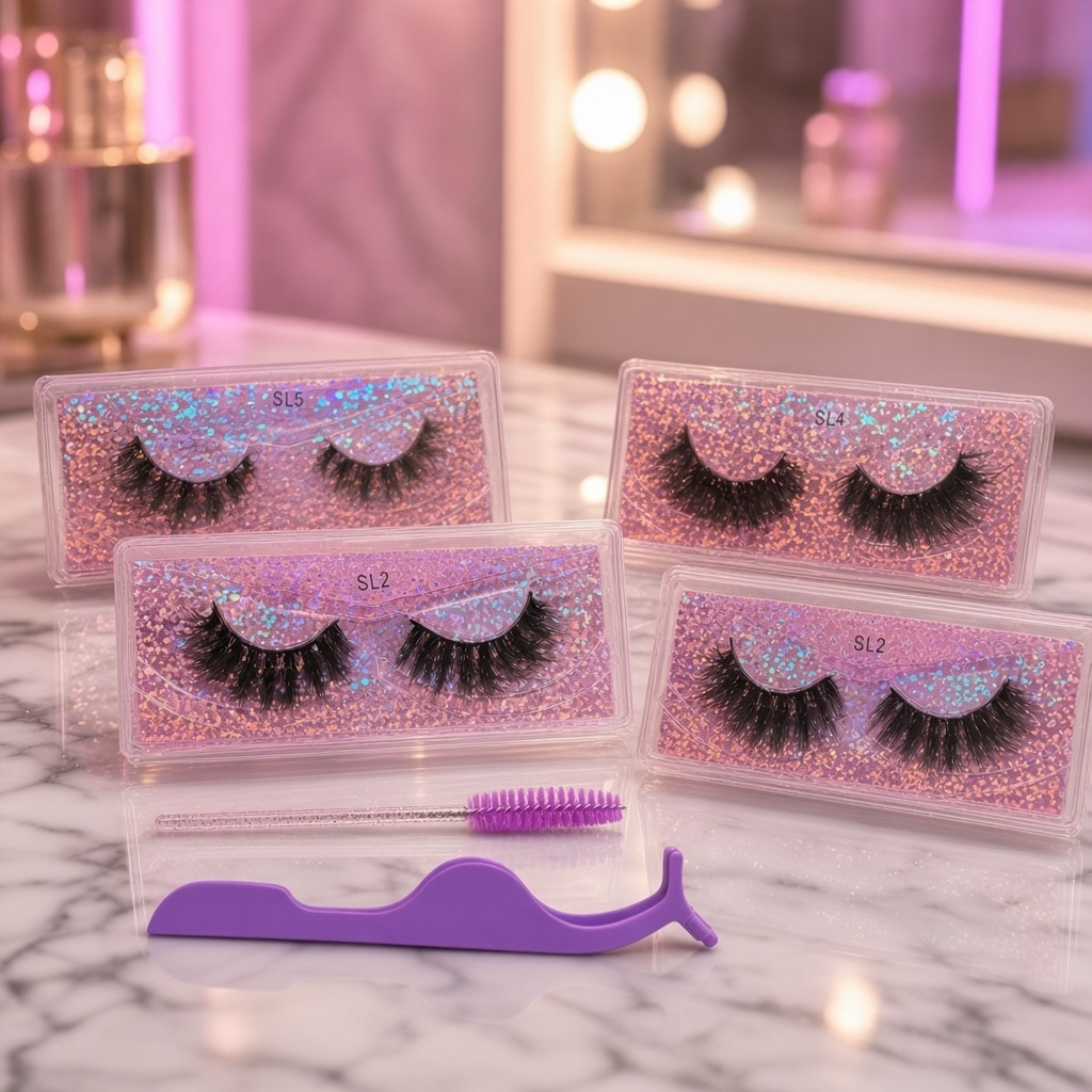 4-Pair False Eyelash Bundle | Affordable Lash Set